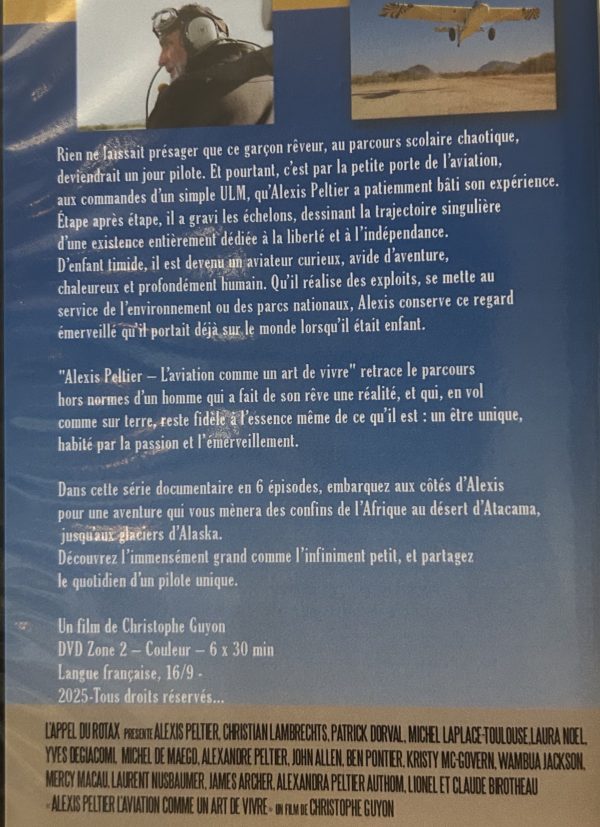 DVD - L'AVIATION COMME UN ART DE VIVRE - Alexis PELTIER – Image 2